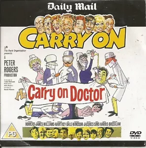 CARRY ON DOCTOR - MAIL PROMO DVD - Picture 1 of 2