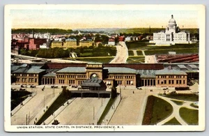 Postal Union Station Providence Rhode Island capital del estado a distancia - Imagen 1 de 2