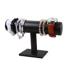 Multicolor Velvet Jewelry Bracelet Chain Watch Display Stand T-Bar Rack Holder