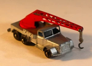 Vintage 1961 Lesney Matchbox #30 / Crane Truck Magirus–Deutz Orange Crane - Picture 1 of 10
