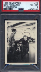 1966 Somportex Thunderball #23 Now For Largo PSA 8 - Bild 1 von 2