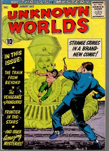 Unknown Worlds #1 (American Comics Group August 1957 Very Good Higher Grade - Picture 1 of 3