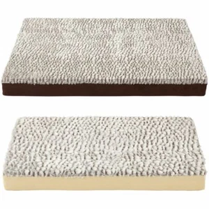 Bunty Ultra Soft Fur Washable Dog Pet Mattress Basket Bed Cushion Fleece Pillow - Picture 1 of 11