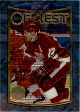 1994-95 (RED WINGS) (SABRES) Finest Super Team Winners #68 Paul Coffey
