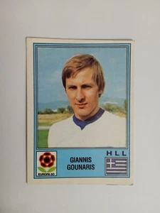 FIGURINA EUROPA 80 PANINI GRECIA GOUNARIS n 101 CON VELINA - Imagen 1 de 2