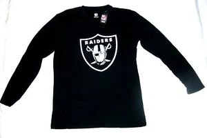 LAS VEGAS RAIDERS - Longsleeve / Longarm-Shirt - Größe / Size L - FANATICS - Bild 1 von 1
