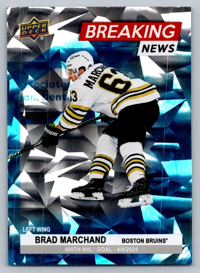 2024/25 Upper Deck Bang for Your Puck, CheckPoint, Breaking News inserts, UPick - Image 1 of 1