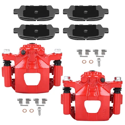 Pinzas de freno traseras FA y pastillas de cerámica para Nissan Sentra 2011-2012,2014-2016 Foto 1 de 4