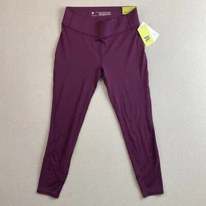 All In Motion NWT Girls Mid Rise Legging Size XXL (18) Maroon Moisture Wick - Picture 1 of 12