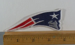 New England Patriots  4"  Iron On Embroidered Patch - Picture 1 of 1