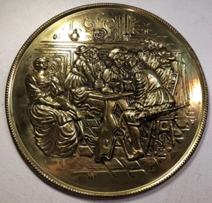 Elpec England Brass Decorative Wall Hangings-11in - Picture 1 of 5