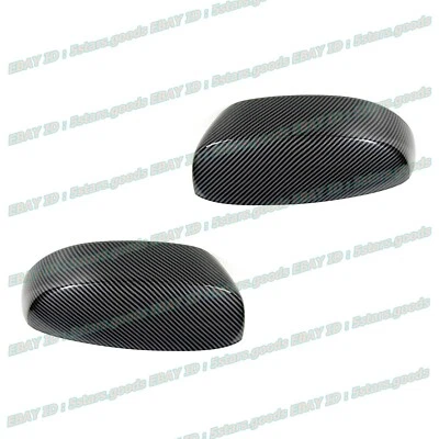 Carbon Fiber Trim For 07-14 Chevy Silverado 1500 2500HD 3500HD Side Mirror Cover - image 1 of 4