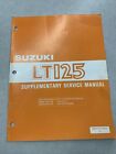 1986 Suzuki Lt125 Atv Supplement Service Manual 99501 41110 01E