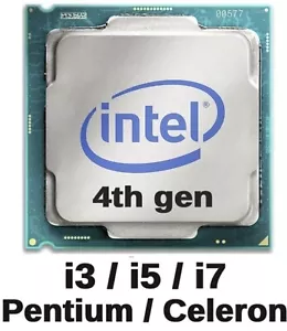 Procesador Intel Celeron Pentium Core i3 / i5 / i7 - 4ta generación Intel LGA 1150 CPU - Imagen 1 de 2