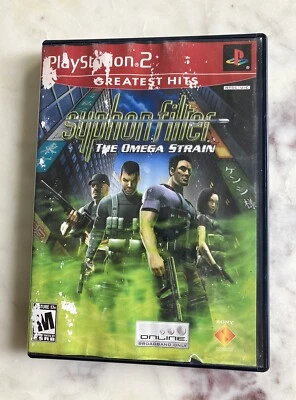Syphon Filter Omega Strain (Greatest Hits)  | PS2 | Complete in Box - Image 1 of 4