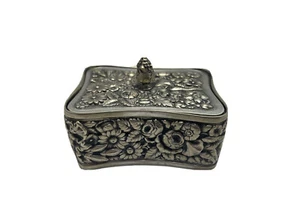 Tiffany & Co. Silver-Soldered stamp box and cover - Picture 1 of 8