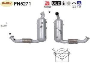 ✅ Ruß-Partikelfilter Ford C-Max/Fiesta/Focus/Kuga/Mondeo/Tourneo/Transit, Euro 6 - Bild 1 von 1
