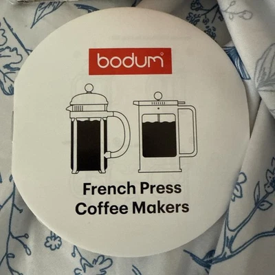 Cafetera prensa francesa Bodum Chambord 8 tazas - negra/plateada Foto 1 de 4