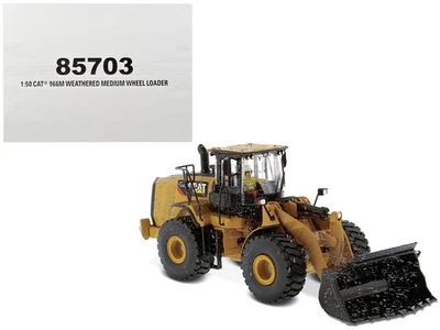 2016 CAT 966M Wheel Loader Diecast Model 1/50 Weathered Series by Diecast Mas... - Image 1 of 4