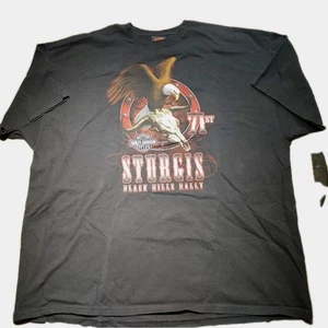 Sturgis 2011 Harley #71 Black Hills Rally T-Shirt 3XL VTG Biker Motorcycle HD - Picture 1 of 6