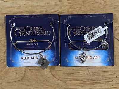 Juego de maleta y pulsera Niffler Alex & Ani Fantastic Beasts Newt's Foto 1 de 3