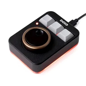 DOIO KB03-01 Programmable Macro Pad Mechanical Keyboard Knob Hot Swap RGB - Photo 1/8