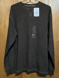 Herren Medium RedHead Basic Braun Hemd, Pullover Langarm Kragenlos, Neu - Bild 1 von 4