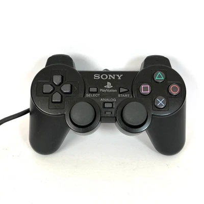 Controller PS2 Nero – Originale Sony PlayStation | DualShock 2 Ottime condizioni - Immagine 1 di 4