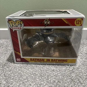 Funko Pop Rides DC Universe The Flash Batman in Batwing #121 - Picture 1 of 6