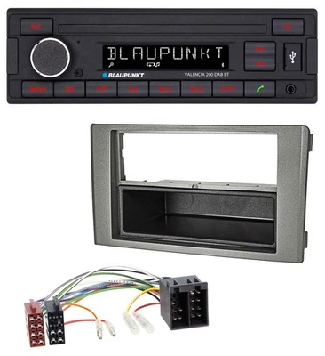 Blaupunkt DAB MP3 Bluetooth USB Autoradio für Iveco Daily (06-14) dunkelgrau - Bild 1 von 4