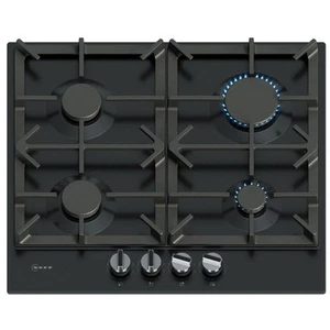 Neff N70 60cm 4 Burner Gas Hob - Black T26CIP8S0 - Picture 1 of 8