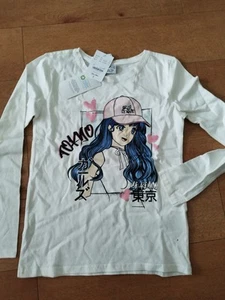Tokio Langarm Shirt Gr. 146 152 Neu - Bild 1 von 3
