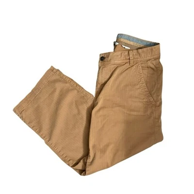 Orvis Capri Recto Informal Exterior Marrón Pantalones Cortos Mezcla Algodón Mujer’s 12 Foto 1 de 4