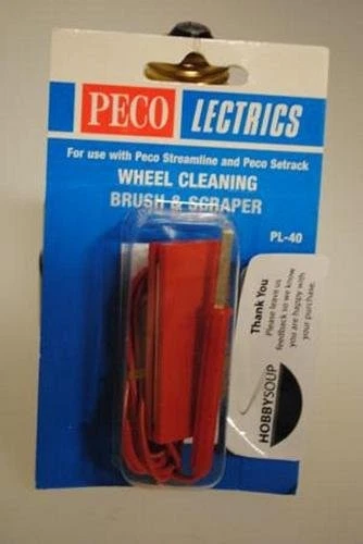 Cepillo y raspador de limpieza de ruedas Peco PL-40 vía ferroviaria Foto 1 de 1