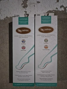 Menge 2 Aetrex Damen Lynco Orthesen Memory Foam Einlegesohlen Größe 8, L2205 & L2220 - Bild 1 von 10