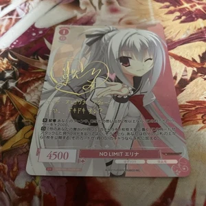 Weiss Schwarz Elina NOLIMIT SP Signed Yuzu Soft Trading - Picture 1 of 1