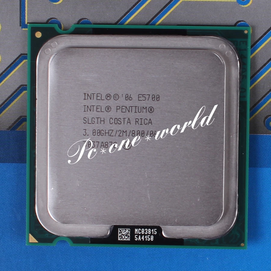 100% OK SLGTH Intel Pentium Dual-Core E5700 3 GHz Processor CPU LGA 775 - Image 1 of 1