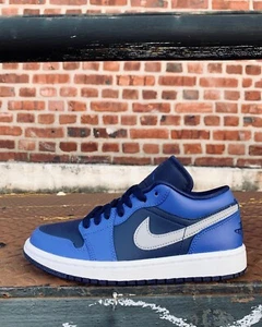 Size 5.5W - Jordan 1 Low (Women) Game Royal Blue Void - Picture 1 of 1