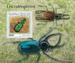 INSECTS & BEETLES Insect/Beetle MNH 1v-Stamp Sheet #26 (2022 Togo) - Picture 1 of 1