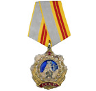 2129 Ww2 Soviet Medal - Order Of Labour Glory 2Nd Class Russian Russia Ussr