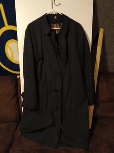 Vintage mens overcoat 44R longcoat great condition! - Picture 1 of 4