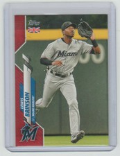 LEWIS BRINSON Marlins 2020 Topps UK Edition RED #88 SP Parallel #1/5 1/1 SSP