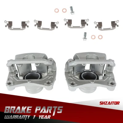Front LH & RH Brake Caliper w/ Bracket For Nissan Murano Sport Utility 2003-2012 - Image 1 of 4