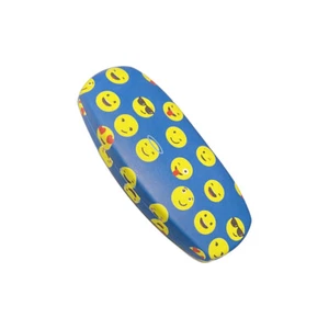 Emoji Blue Hard Clam Shell eyeglass case - Picture 1 of 2