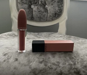 New MAC Retro Matte Lipsticks LUSTRE LIP GLOSS Full Size MOCHA Shade - Picture 1 of 3