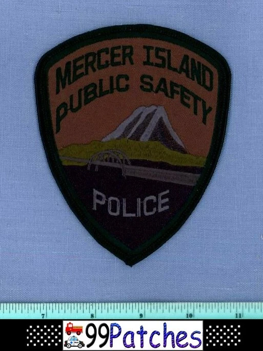 MERCER ISLAND PUBLIC SAFETY * SWAT (Subdued) WASHINGTON Police Patch 5B - Image 1 of 1