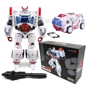 Shock Warrior SW-01 Autobot Ratchet Transform Robot Figure Deformabl Car Toy - Picture 1 of 12