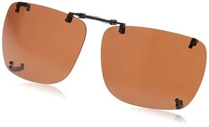 Solar Shield G REC Clip On Sunglasses (Dioptics) Brown 54 Millimeters - Picture 1 of 2