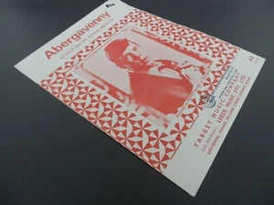 Abergavenny - Jack Gellar and Frere Manston - SHEET MUSIC 1970 - Picture 1 of 2