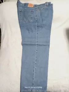 Pantalones de mezclilla Levis 550 calce relajado 550 azules para hombre talla 50 x 32 rectos grandes y altos - Imagen 1 de 7